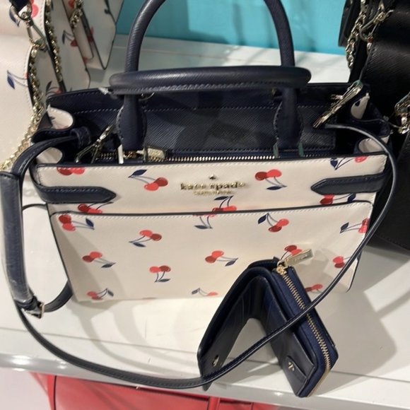 Kate Spade Staci Medium Satchel & Kate Spade Small Zip Around Bifold Wallet - Picture 8 of 16